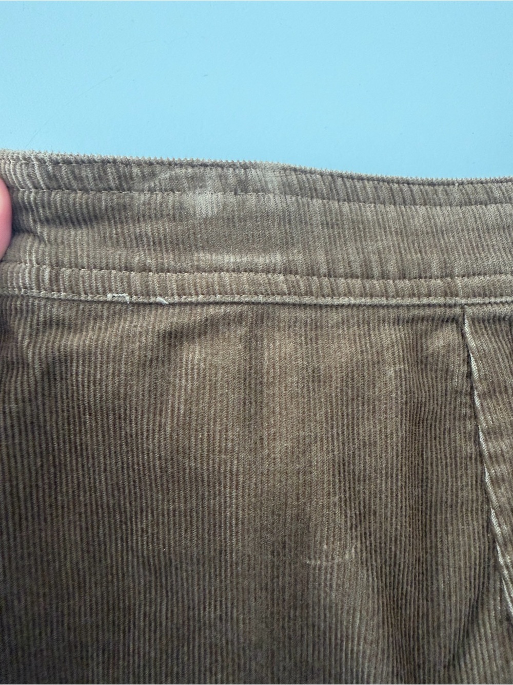 Boden Cecelia Cord Skirt in Brown, Size US 14 - Picture 9 of 11